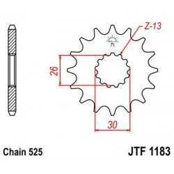 ZEBATKA NAPĘDOWA JT JTF1183.