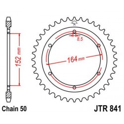 ZEBATKA NAPĘDZANA JT JTR841.
