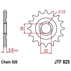 ZEBATKA NAPĘDOWA JT JTF825.