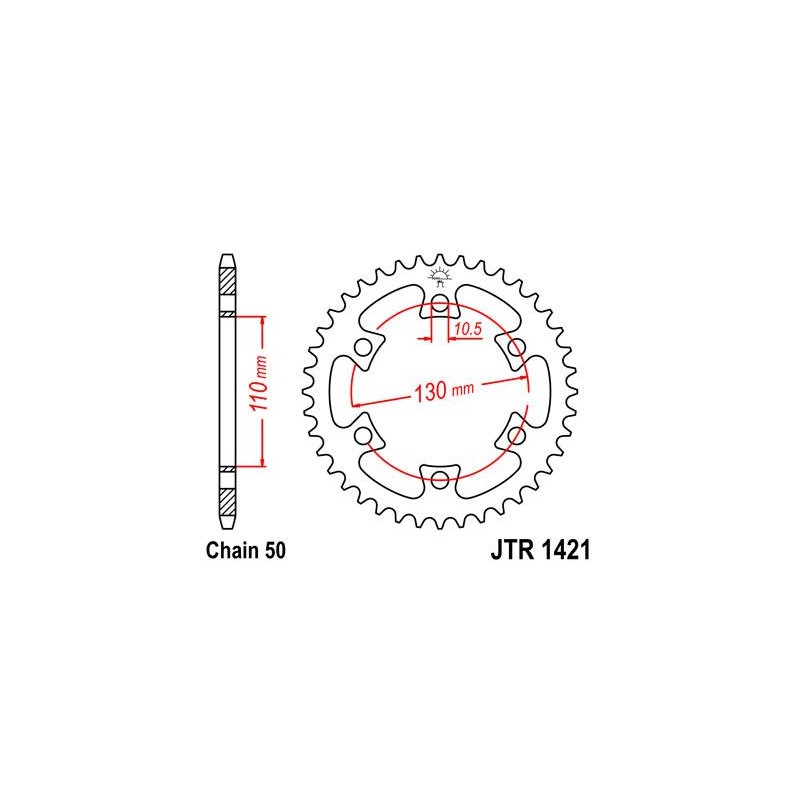 ZEBATKA NAPĘDZANA JT JTR1421.