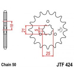 ZEBATKA NAPĘDOWA JT JTF424.