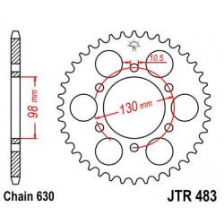 ZEBATKA NAPĘDZANA JT JTR483.