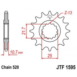 ZEBATKA NAPĘDOWA JT JTF1595.