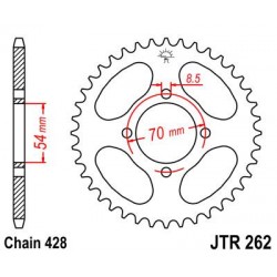 ZEBATKA NAPĘDZANA JT JTR262.