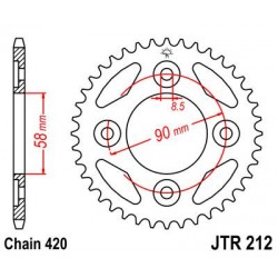 ZEBATKA NAPĘDZANA JT JTR212.