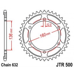 ZEBATKA NAPĘDZANA JT JTR500.