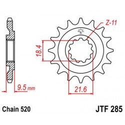 ZEBATKA NAPĘDOWA JT JTF285.