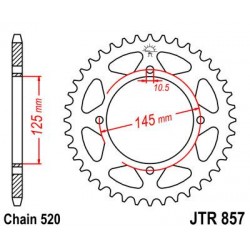 ZEBATKA NAPĘDZANA JT JTR857.