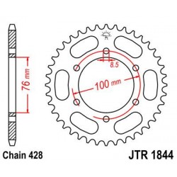 ZEBATKA NAPĘDZANA JT JTR1844.
