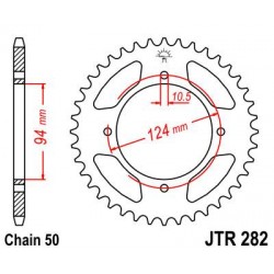 ZEBATKA NAPĘDZANA JT JTR282.