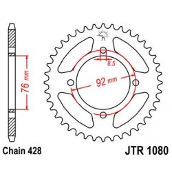 ZEBATKA NAPĘDZANA JT JTR1080.