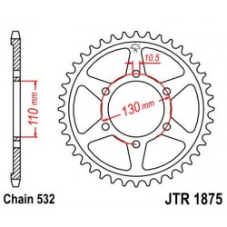 ZEBATKA NAPĘDZANA JT JTR1875.