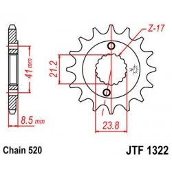 ZEBATKA NAPĘDOWA JT JTF1322.