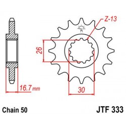 ZEBATKA NAPĘDOWA JT JTF333.
