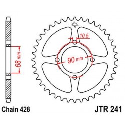 ZEBATKA NAPĘDZANA JT JTR241.