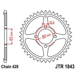ZEBATKA NAPĘDZANA JT JTR1843.
