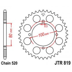 ZEBATKA NAPĘDZANA JT JTR819.