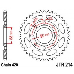 ZEBATKA NAPĘDZANA JT JTR214.
