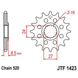 ZEBATKA NAPĘDOWA JT JTF1423.