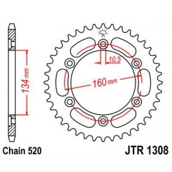 ZEBATKA NAPĘDZANA JT JTR1308.