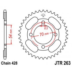ZEBATKA NAPĘDZANA JT JTR263.