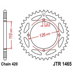 ZEBATKA NAPĘDZANA JT JTR1465.