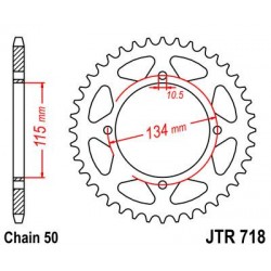ZEBATKA NAPĘDZANA JT JTR718.