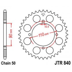 ZEBATKA NAPĘDZANA JT JTR840.
