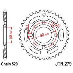ZEBATKA NAPĘDZANA JT JTR279.