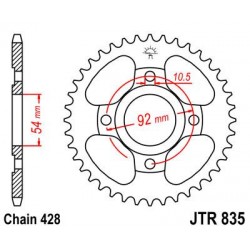 ZEBATKA NAPĘDZANA JT JTR835.