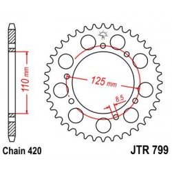 ZEBATKA NAPĘDZANA JT JTR799.