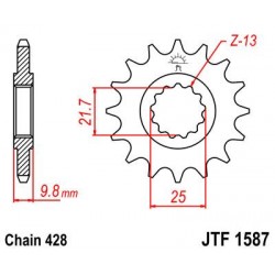 ZEBATKA NAPĘDOWA JT JTF1587.