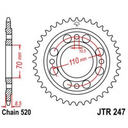 ZEBATKA NAPĘDZANA JT JTR247.