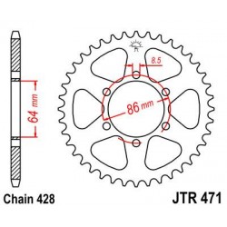 ZEBATKA NAPĘDZANA JT JTR471.