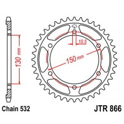 ZEBATKA NAPĘDZANA JT JTR866.