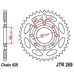 ZEBATKA NAPĘDZANA JT JTR269.