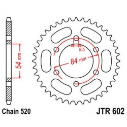 ZEBATKA NAPĘDZANA JT JTR602.