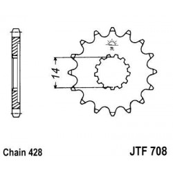 ZEBATKA NAPĘDOWA JT JTF708.