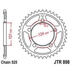 ZEBATKA NAPĘDZANA JT JTR898.