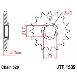 ZEBATKA NAPĘDOWA JT JTF1539.