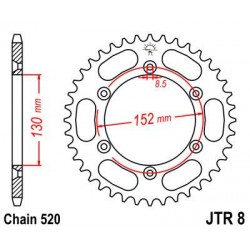 ZEBATKA NAPĘDZANA JT JTR8.