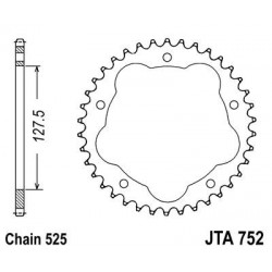 ZEBATKA NAPĘDZANA JT JTR752.