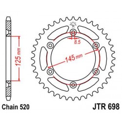 ZEBATKA NAPĘDZANA JT JTR698.