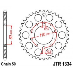 ZEBATKA NAPĘDZANA JT JTR1334.