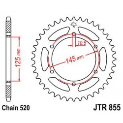 ZEBATKA NAPĘDZANA JT JTR855.