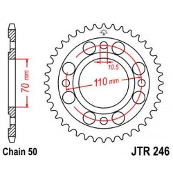 ZEBATKA NAPĘDZANA JT JTR246.