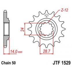 ZEBATKA NAPĘDOWA JT JTF1529.