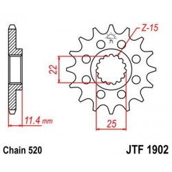 ZEBATKA NAPĘDOWA JT JTF1902.
