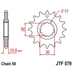 ZEBATKA NAPĘDOWA JT JTF579.