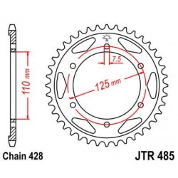 ZEBATKA NAPĘDZANA JT JTR485.